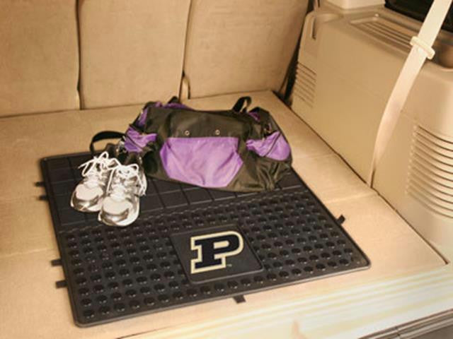 FanMats Purdue \'P\' Heavy Duty Vinyl Cargo Mat