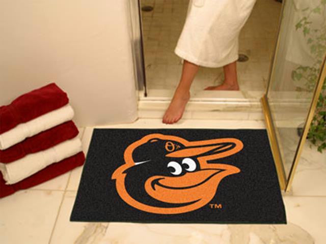 FanMats MLB - Baltimore Orioles Cartoon Bird All-Star Mat 34x45