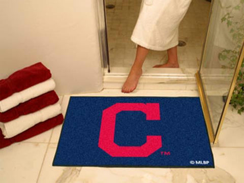 FanMats MLB - Cleveland Indians Block-C All-Star Mat 34x45