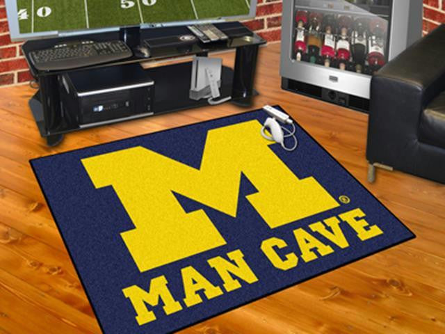 FanMats  University of Michigan  Man Cave All-Star Mat 34x45