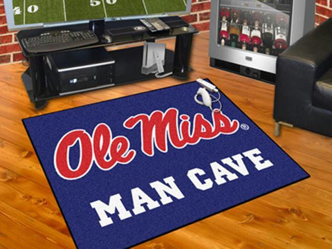 FanMats  University of Mississippi - Ole Miss  Man Cave All-Star Mat 34x45