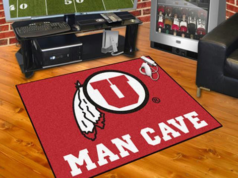 FanMats  University of Utah  Man Cave All-Star Mat 34x45