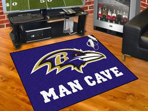 FanMats  NFL - Baltimore Ravens Man Cave All-Star Mat 34x45