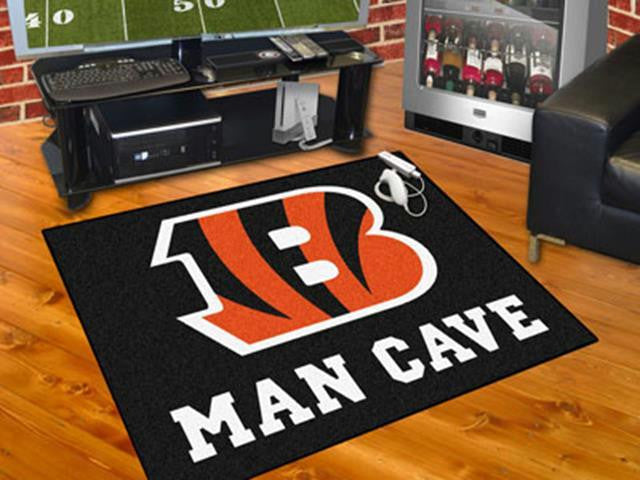 FanMats  NFL - Cincinnati Bengals Man Cave All-Star Mat 34x45