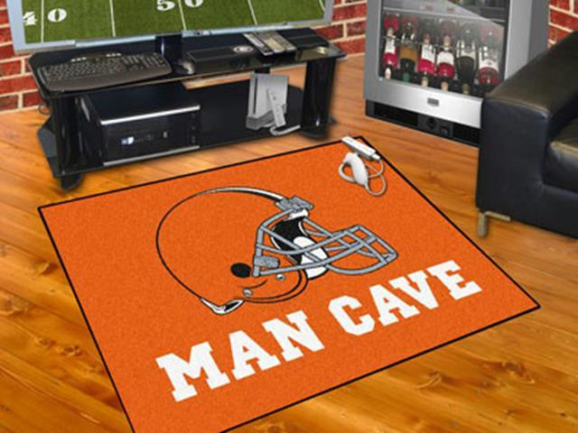 FanMats  NFL - Cleveland Browns Man Cave All-Star Mat 34x45