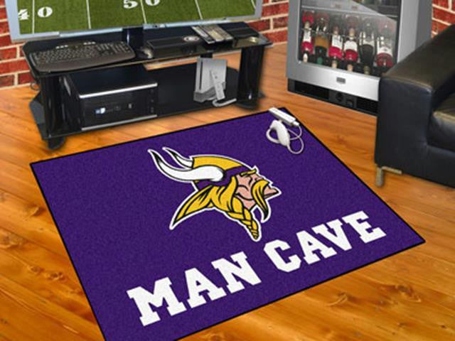 FanMats  NFL - Minnesota Vikings Man Cave All-Star Mat 34x45