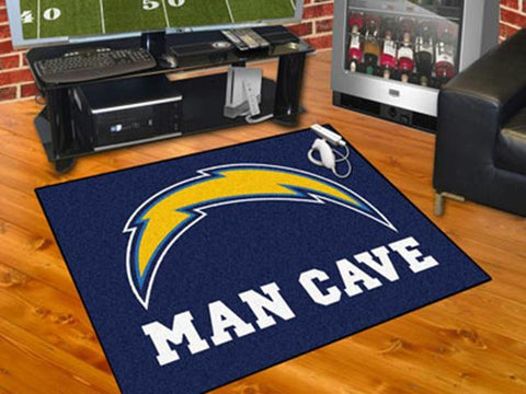 FanMats  NFL - San Diego Chargers Man Cave All-Star Mat 34x45