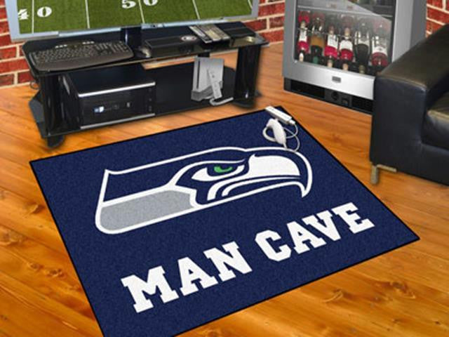 FanMats  NFL - Seattle Seahawks Man Cave All-Star Mat 34x45