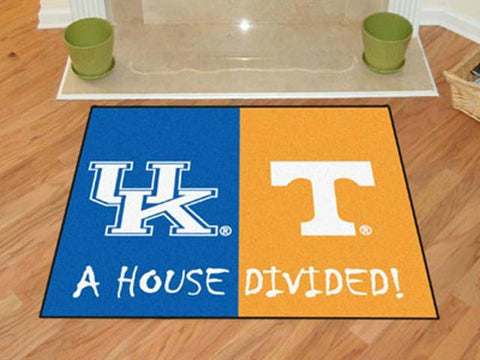 FanMats Kentucky - Tennessee House Divided Rugs 34x45