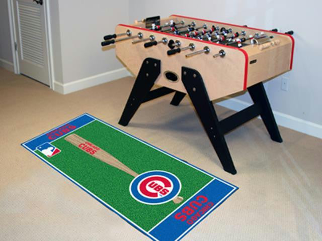 FanMats MLB - Chicago Cubs Baseball Runner 30x72