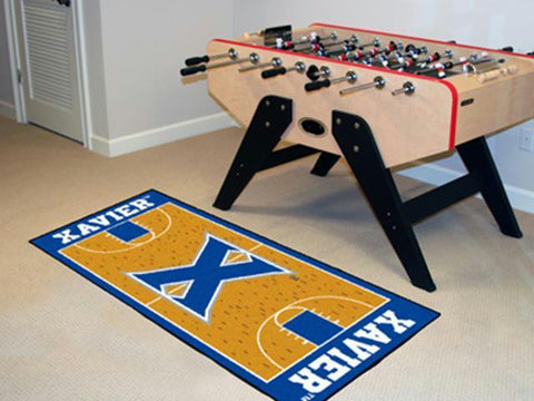 FanMats Xavier University Basketball Court Runner 30x72