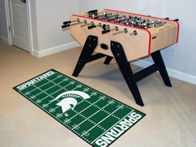 FanMats Michigan State  Football Field Runner 30x72