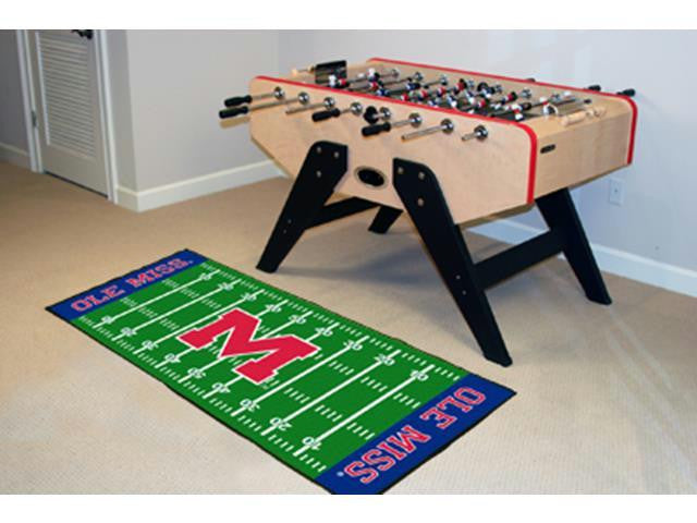 FanMats Mississippi Football Field Runner 30x72