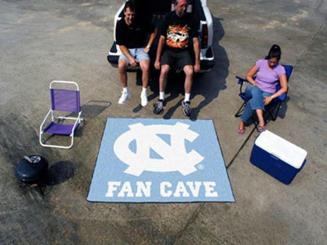 FanMats  UNC University of North Carolina - Chapel Hill Fan Cave Tailgater Rug 60x72