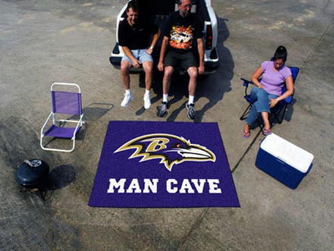 FanMats  NFL - Baltimore Ravens Man Cave Tailgater Rug 60x72