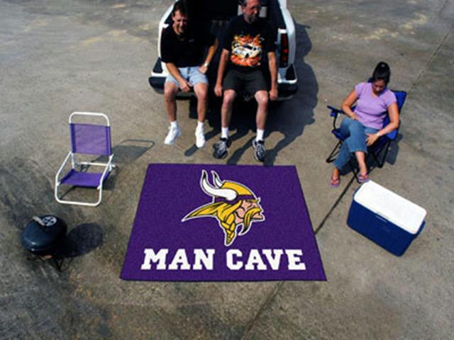 FanMats  NFL - Minnesota Vikings Man Cave Tailgater Rug 60x72