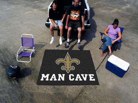 FanMats  NFL - New Orleans Saints Man Cave Tailgater Rug 60x72