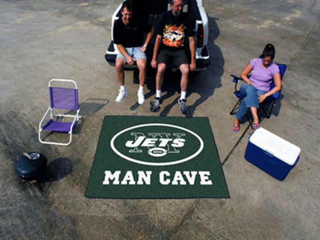 FanMats  NFL - New York Jets Man Cave Tailgater Rug 60x72