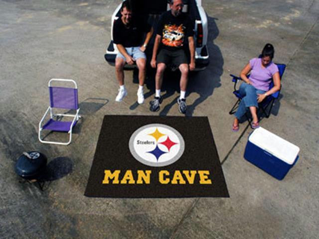 FanMats  NFL - Pittsburgh Steelers Man Cave Tailgater Rug 60x72