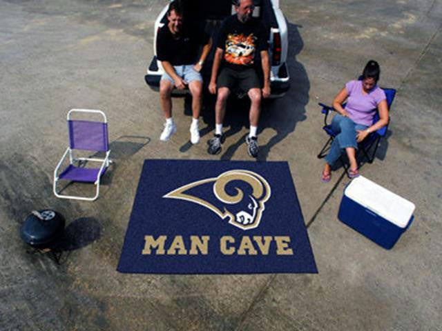 FanMats  NFL - St. Louis Rams Man Cave Tailgater Rug 60x72