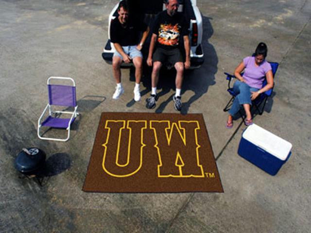 FanMats University of Wyoming Tailgater Rug 60x72