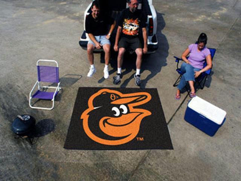 FanMats MLB - Baltimore Orioles Cartoon Bird Tailgater Rug 60x72