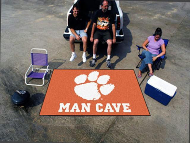 FanMats  Clemson University  Man Cave UltiMat Rug 60x96