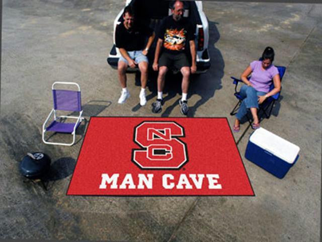 FanMats  North Carolina State  Man Cave UltiMat Rug 60x96