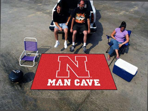 FanMats  University of Nebraska  Man Cave UltiMat Rug 60x96