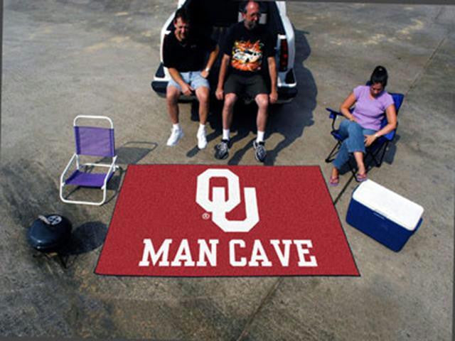 FanMats  University of Oklahoma  Man Cave UltiMat Rug 60x96