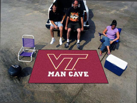 FanMats  Virginia Tech  Man Cave UltiMat Rug 60x96