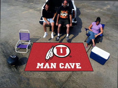 FanMats  University of Utah  Man Cave UltiMat Rug 60x96