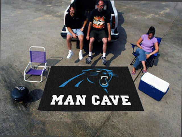 FanMats  NFL - Carolina Panthers Man Cave UltiMat Rug 60x96