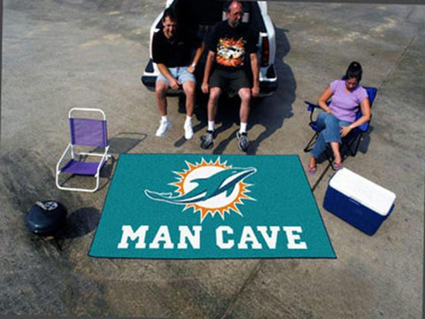 FanMats  NFL - Miami Dolphins Man Cave UltiMat Rug 60x96