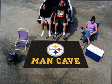 FanMats  NFL - Pittsburgh Steelers Man Cave UltiMat Rug 60x96