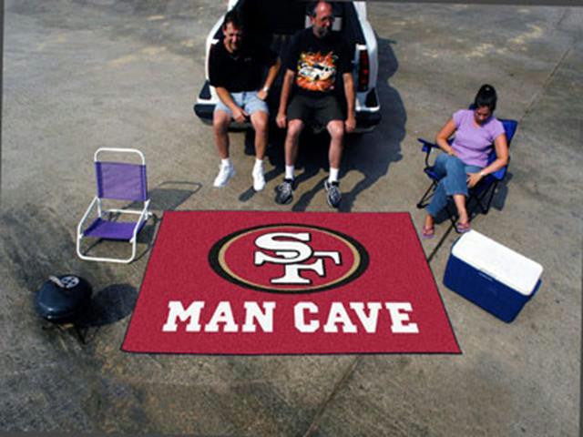 FanMats  NFL - San Francisco 49ers Man Cave UltiMat Rug 60x96