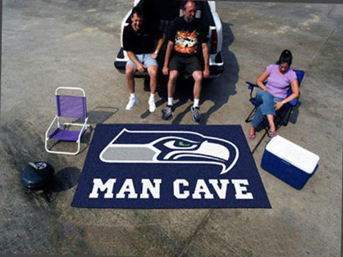 FanMats  NFL - Seattle Seahawks Man Cave UltiMat Rug 60x96