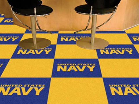 FanMats Navy Carpet Tiles 18x18