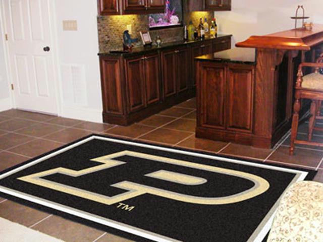 FanMats Purdue \'P\' Rug 5x8 60x92