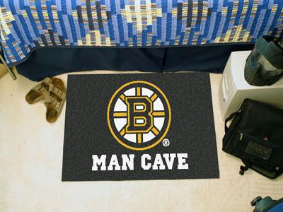 FanMats  Boston Bruins Man Cave Starter Rug 19x30