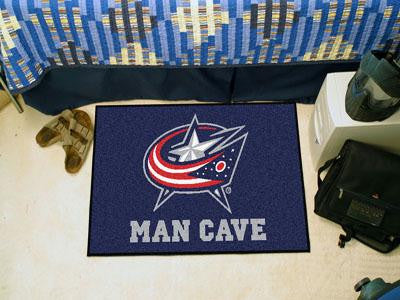 FanMats  Columbus Blue Jackets Man Cave Starter Rug 19x30