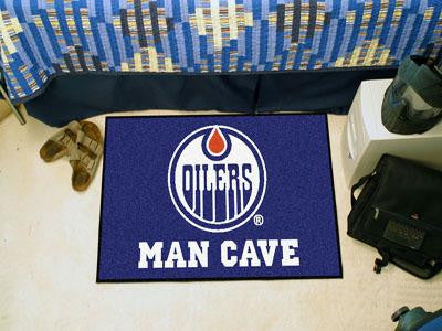 FanMats  Edmonton Oilers Man Cave Starter Rug 19x30