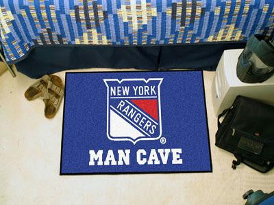 FanMats  New York Rangers Man Cave Starter Rug 19x30