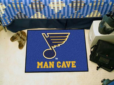 FanMats  St Louis Blues Man Cave Starter Rug 19x30