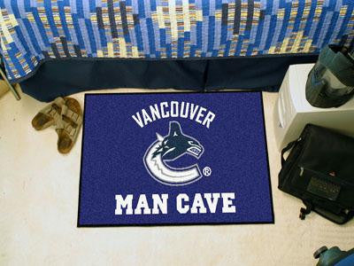 FanMats  Vancouver Canucks Man Cave Starter Rug 19x30