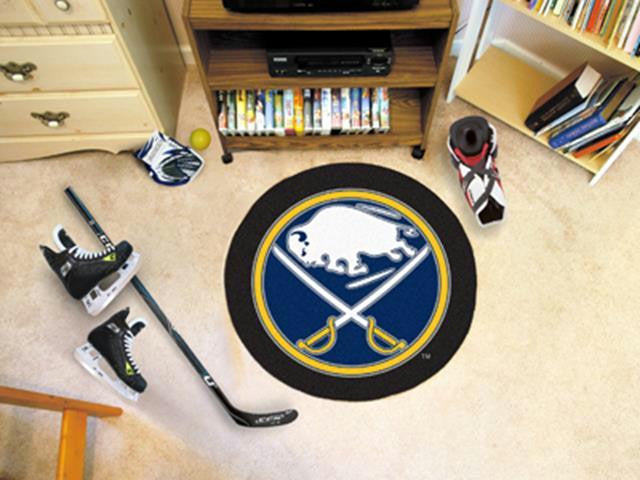 FanMats Buffalo Sabres Puck Mat  27 diameter