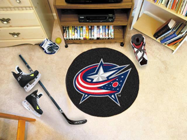 FanMats Columbus Blue Jackets Puck Mat  27 diameter