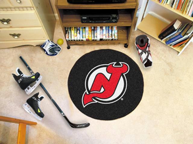 FanMats New Jersey Devils Puck Mat  27 diameter