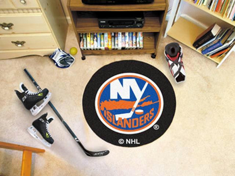 FanMats New York Islanders Puck Mat  27 diameter