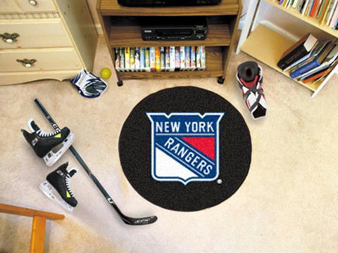 FanMats New York Rangers Puck Mat  27 diameter